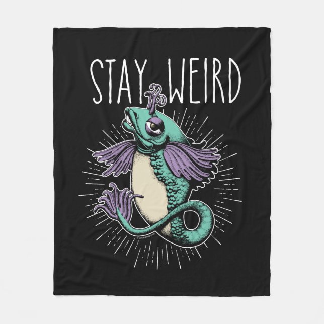 Manta Polar Stay Weird (Anverso)