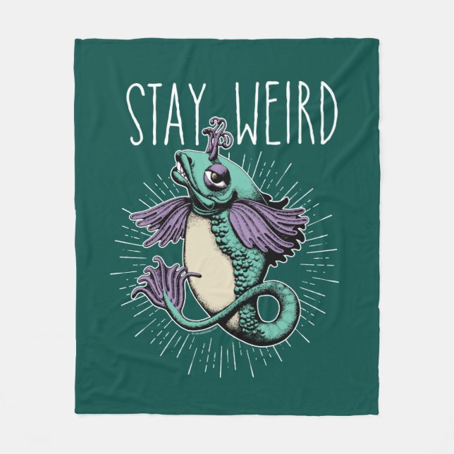 Manta Polar Stay Weird (Anverso)