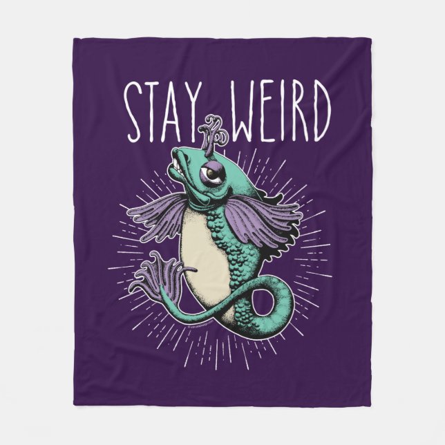 Manta Polar Stay Weird (Anverso)