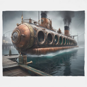 Manta Polar Steampunk Submersible Ocean-liner