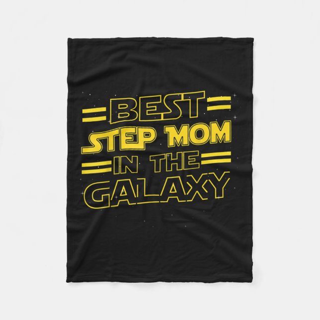 Manta Polar Step Mom In The Galaxy Funny Mothers Day Gift For  (Anverso)