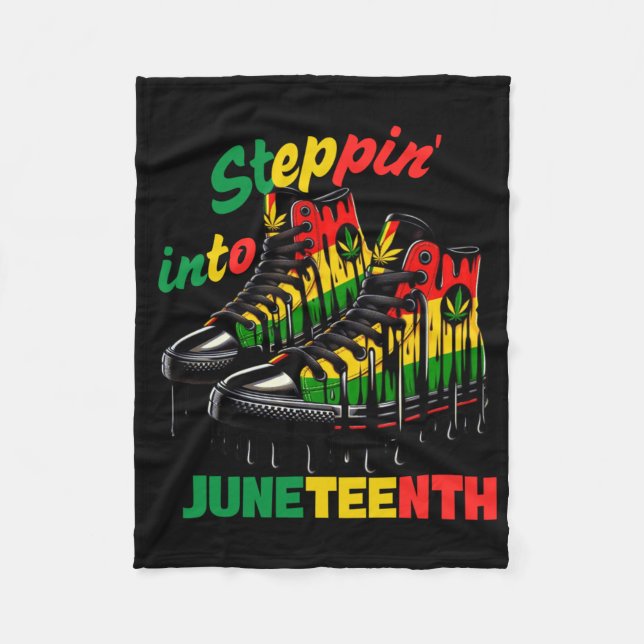 Manta Polar Steppin' En El 1° De Junio (Anverso)