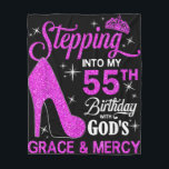 Manta Polar Stepping Into My 55th Birthday With God's Grace An<br><div class="desc">Stepping Into My 55th Birthday With God's Grace And Mercy</div>