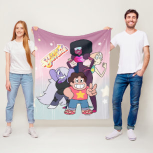 Manta Polar Steven Universe Pose del grupo de gemas de crist