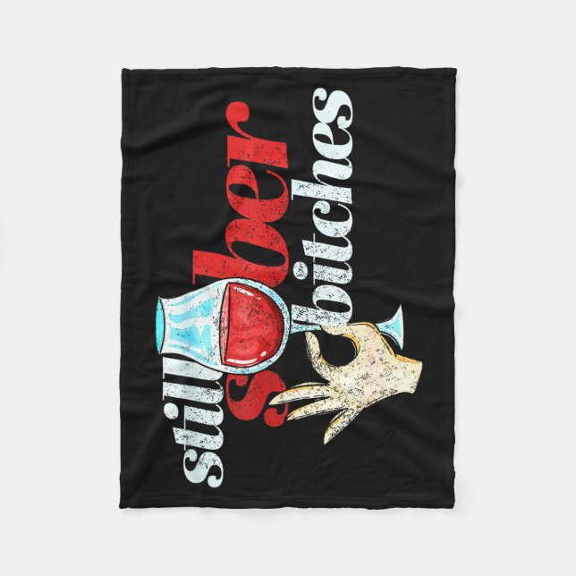 Manta Polar Still Sober Es _ Funny Sobriety Celebration Gift  (Anverso)