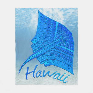 Manta Polar Stingray tribal hawaiano