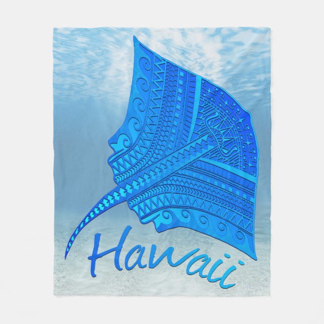 Manta Polar Stingray tribal hawaiano (Anverso)