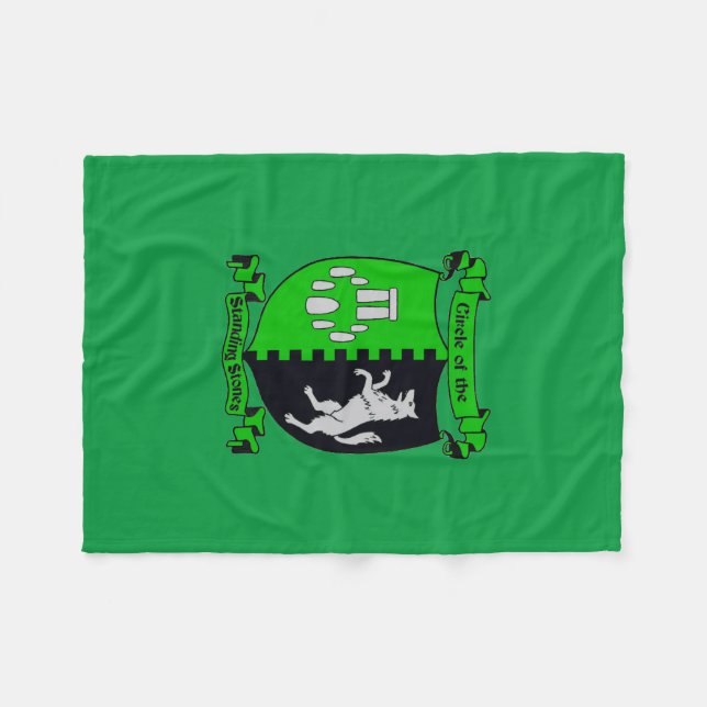 Manta Polar Stones Lodge Blanket (Frente (Horizontal))