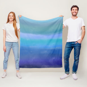 Manta Polar Stormy Skies Resumen del arte