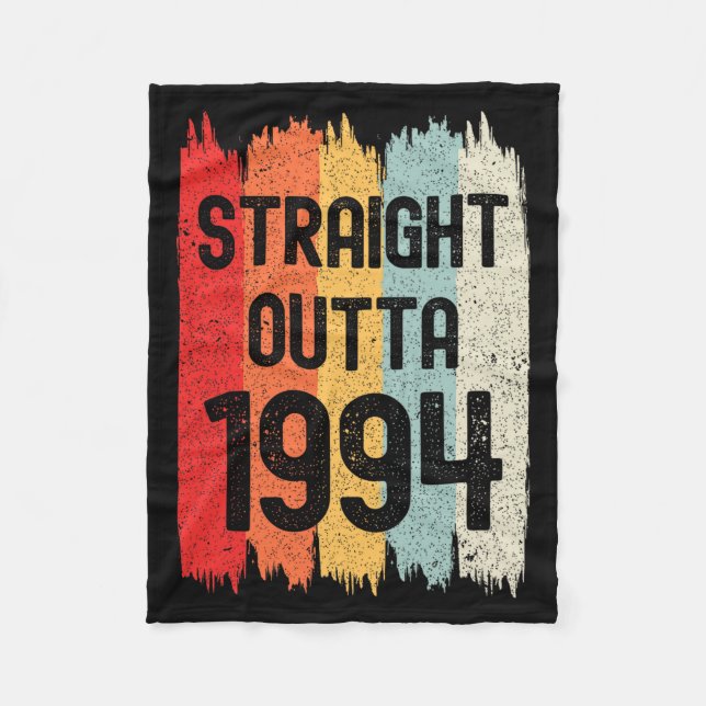 Manta Polar Straight Outta 1994 Funny Retro Birthday Awesome S (Anverso)
