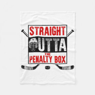 Manta Polar Straight Outta The Penalty Box Funny Ice Hockey Pl