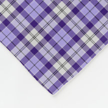 Strathclyde Scotland Tartan Fleece Blanket