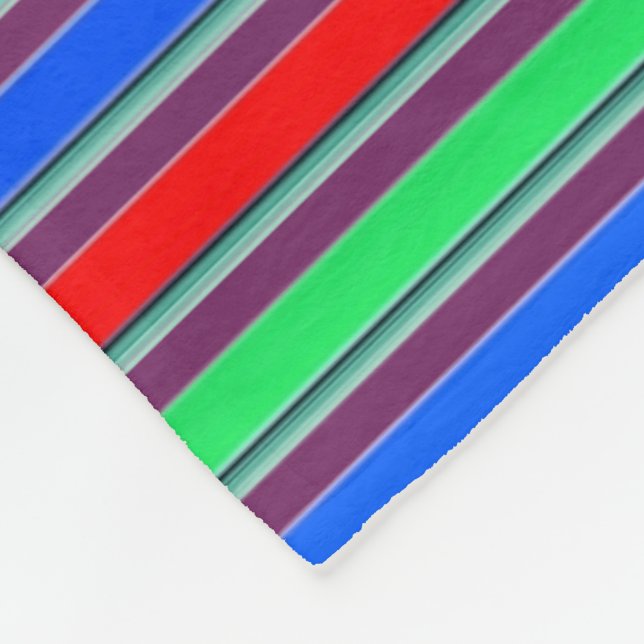 Manta Polar Stripe 3 Neg Cambiar el color (Esquina)