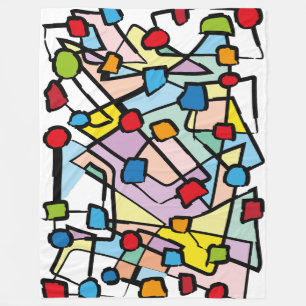Manta Polar Strokes y Colores gratis de Masanser