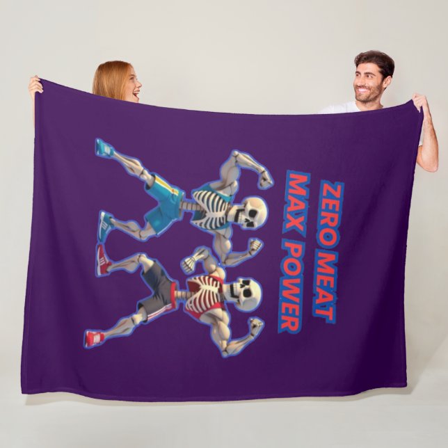 Manta Polar Strong to the Bone – Funny Skeleton Muscle Design (In situ)