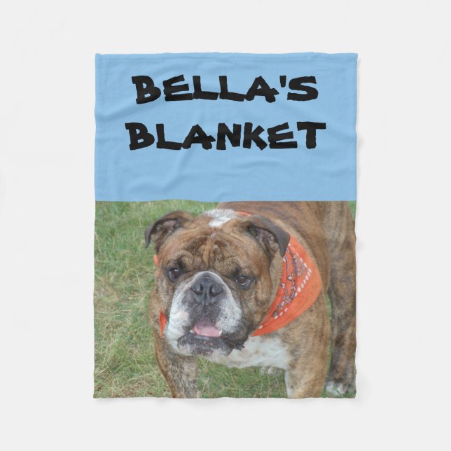 Manta Polar Su bebé de cuatro malogrados (Anverso)