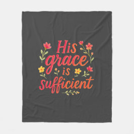 Manta Polar Su gracia es suficiente