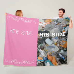 Manta Polar SU LADO, SU Mess Ilustrado Fleece Blanket