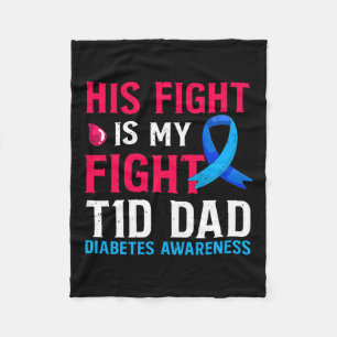 Manta Polar Su Lucha Es Mi Lucha Contra La Diabetes T1d De Pap