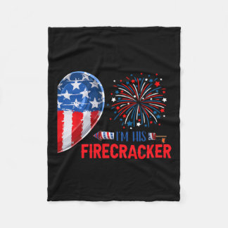 Manta Polar Su Patrulla de Disfraces de Parejas Funny 4 de Jul