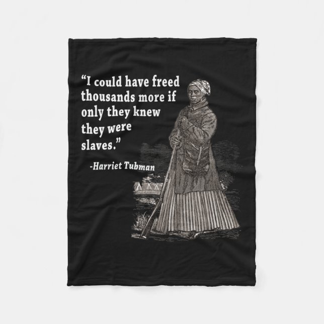 Manta Polar Subterráneo de la historia negra afroamericana (Anverso)