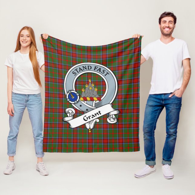 Manta Polar Subvención de la insignia de Monymusk Tartán Plaid (In situ)