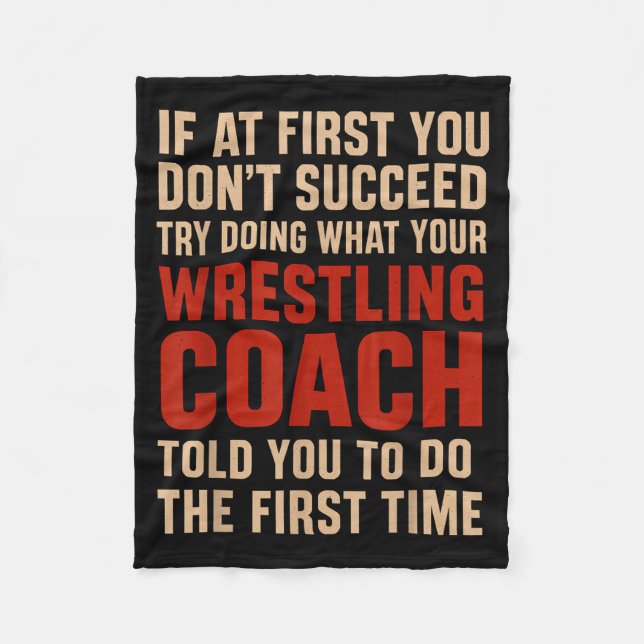 Manta Polar Succeed Try Doing What Your Wrestling Coach Told Y (Anverso)