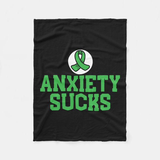 Manta Polar Sucks El Apoyo A La Concienciación Sobre La Salud  (Anverso)