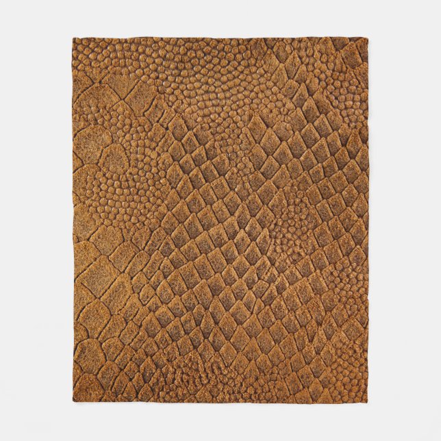 Manta Polar suede with beautiful patternpattern,snake,texture, (Anverso)
