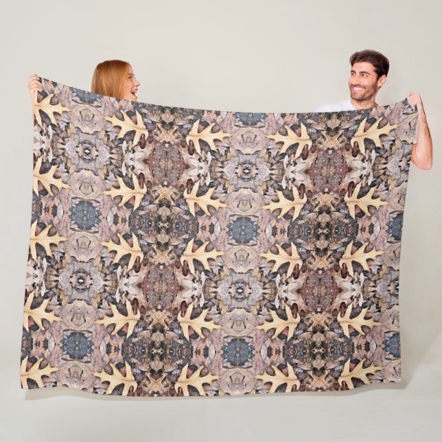 Manta Polar Suelo Forestal De Gran Fleece Blanket (In situ)