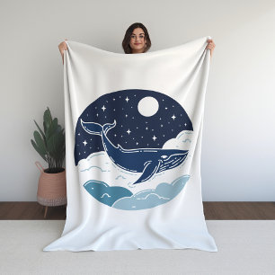 Manta Polar Sueño de ballena azul