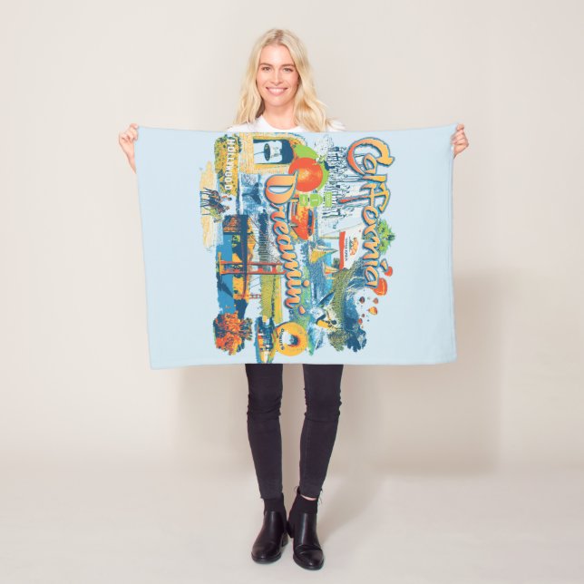 Manta Polar Sueño de California (In situ)