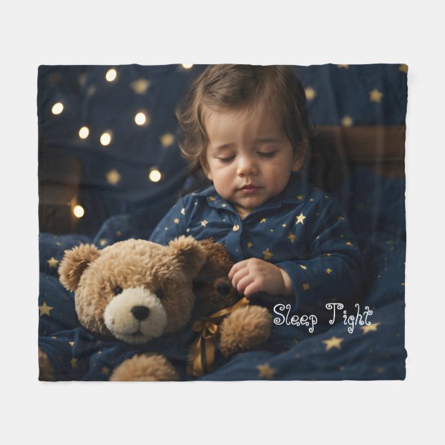Manta Polar Sueño fuerte | Fleece Blanket (Frente (Horizontal))