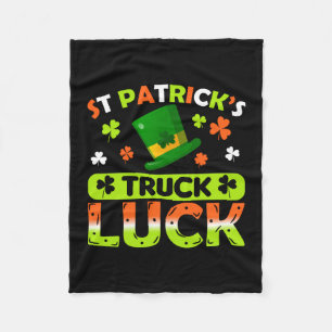 Manta Polar Suerte de St Patrick S Truck
