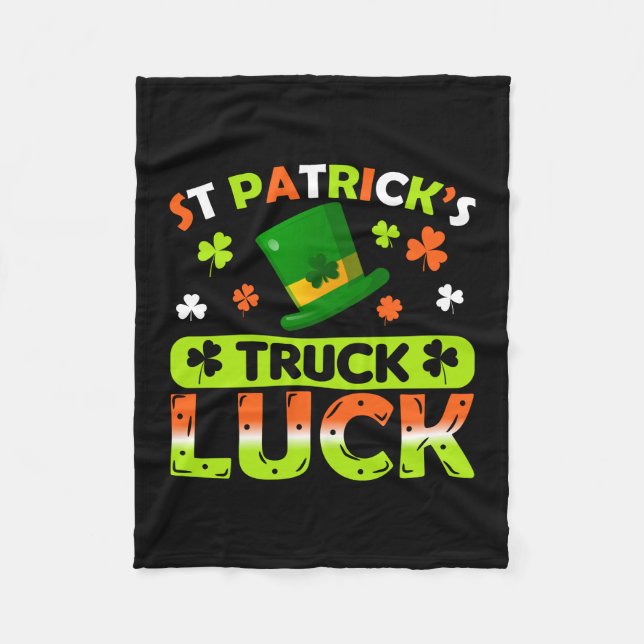 Manta Polar Suerte de St Patrick S Truck (Anverso)