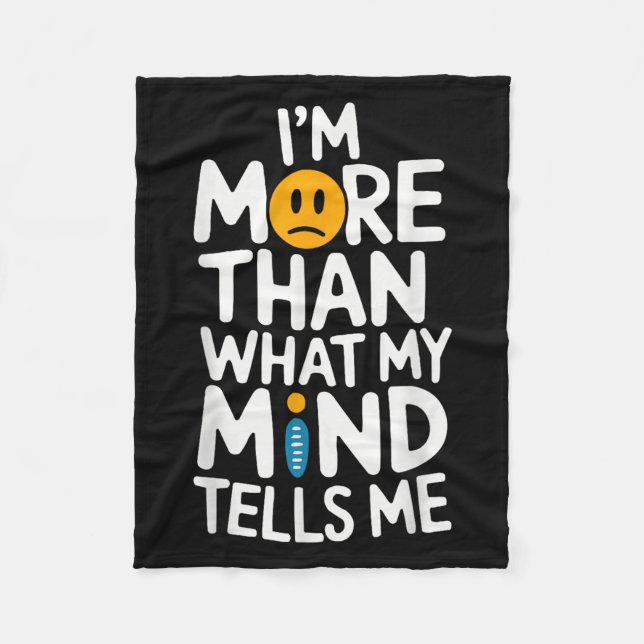 Manta Polar Suicide Awareness Depression Anxiety Mental Health (Anverso)