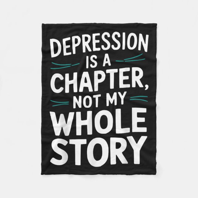 Manta Polar Suicide Awareness Depression Anxiety Mental Health (Anverso)