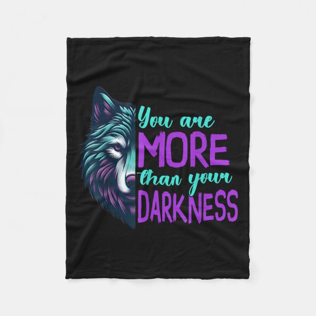 Manta Polar Suicide Awareness Suicide Prevention Suprt Survivo (Anverso)