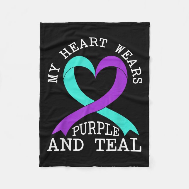 Manta Polar Suicide Awareness Suicide Prevention Suprt Survivo (Anverso)