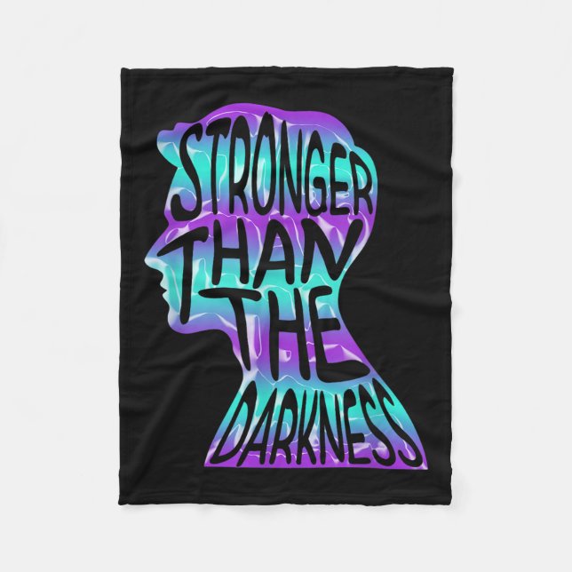 Manta Polar Suicide Awareness Suicide Prevention Suprt Survivo (Anverso)