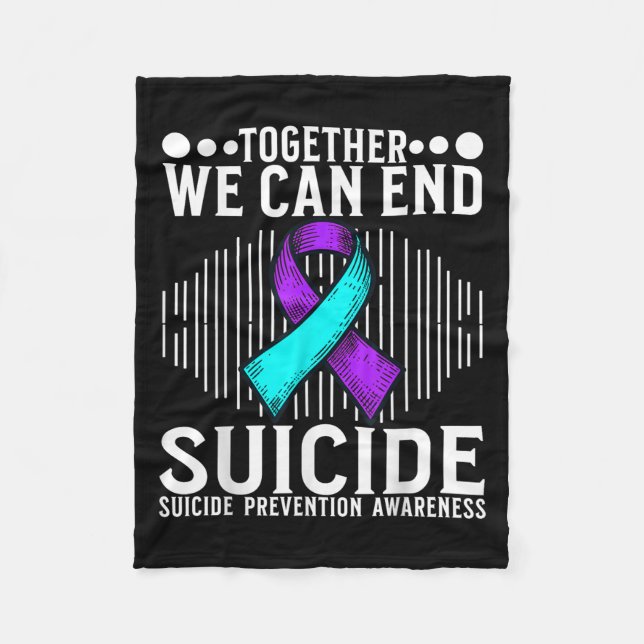Manta Polar Suicide Awareness Suprt Suicide Prevention Awarene (Anverso)