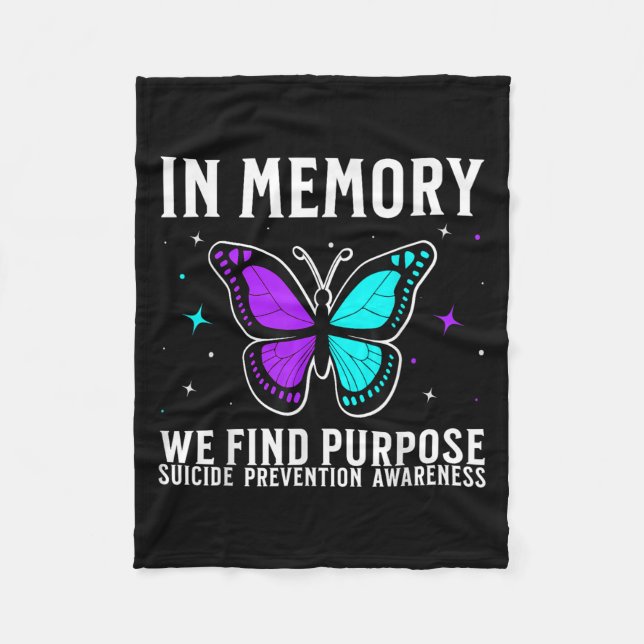 Manta Polar Suicide Awareness Suprt Suicide Prevention Awarene (Anverso)