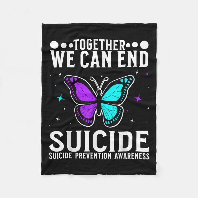 Manta Polar Suicide Awareness Suprt Suicide Prevention Awarene (Anverso)