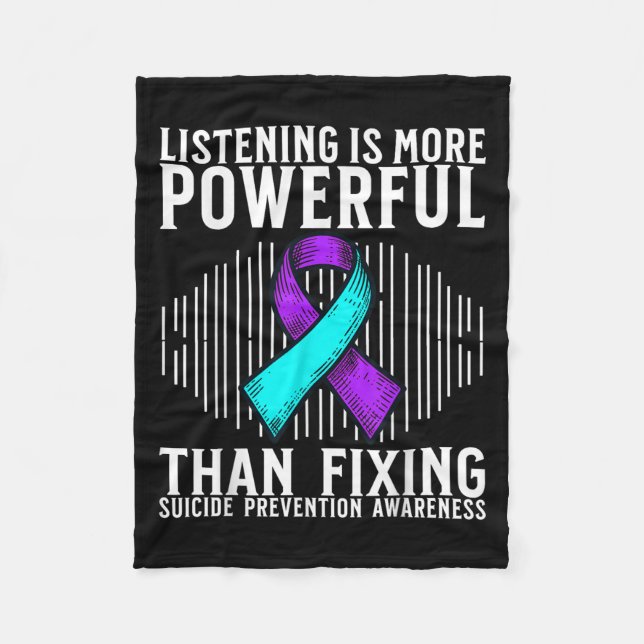 Manta Polar Suicide Awareness Suprt Suicide Prevention Awarene (Anverso)