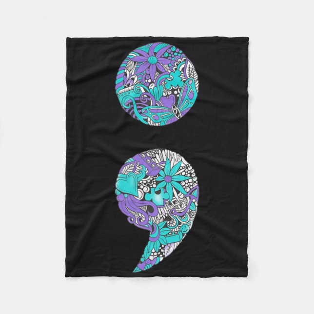 Manta Polar Suicide Prevention And Depression Awareness 3  (Anverso)