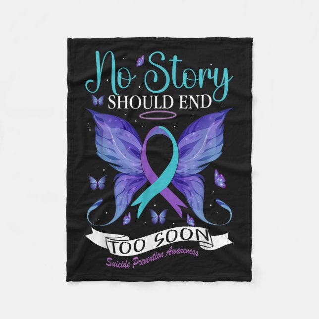 Manta Polar Suicide Prevention Awareness - No Story Should End (Anverso)
