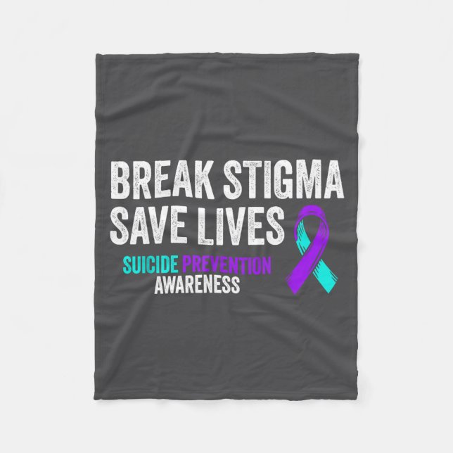 Manta Polar Suicide Prevention Suprt Break Stigma Suicide Awar (Anverso)