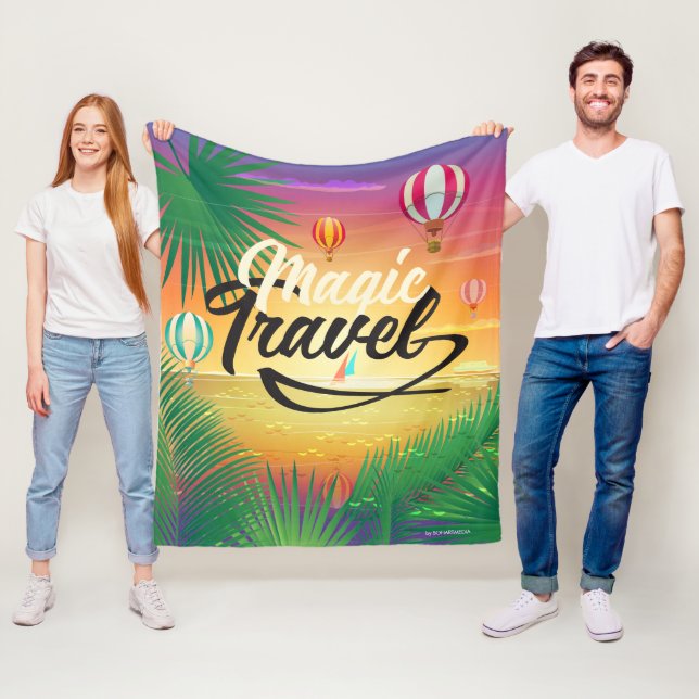 Manta Polar Summer Sunset Sky, Sea beach Magic Travel ART (In situ)