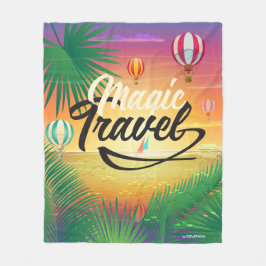 Manta Polar Summer Sunset Sky, Sea beach Magic Travel ART