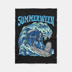 Manta Polar Summerween Skeleton Surf Grim Reaper Beach Spooky